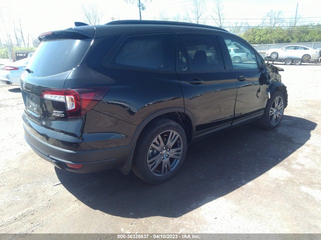2022 HONDA PILOT SPORT VIN: 5FNYF6H35NB070105