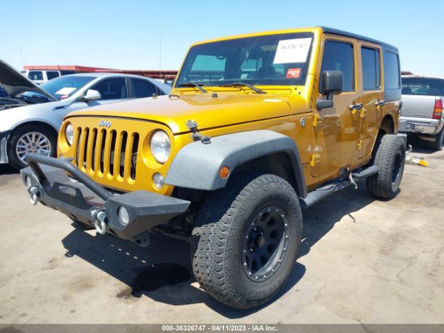 Jeep Wrangler Unlimited Sport 2014 1C4BJWDG9EL314901 Image 2