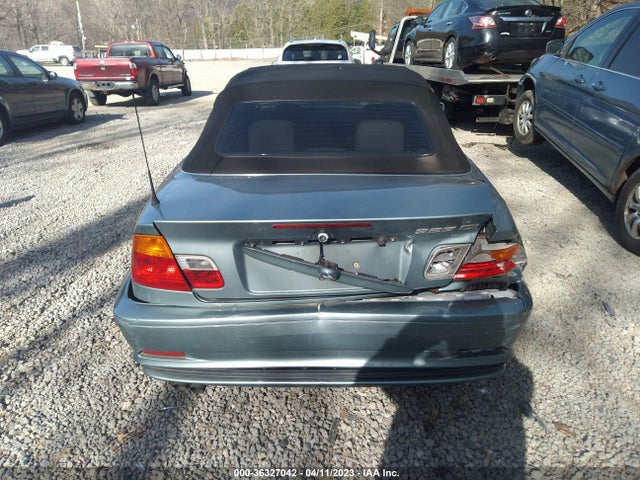 2003 BMW 3 SERIES 325CI VIN: WBABS33463JY43943