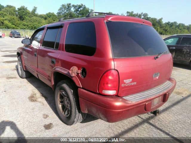 36327310 :رقم المزاد ، 1B4HR28N41F599923 vin ، 2001 Dodge Durango مزاد بيع