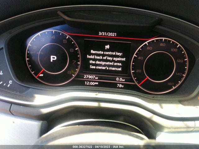 WAUDNAF43HN052835 Audi A4 Season Of Audi Premium