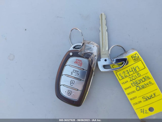 Hyundai Elantra Value Edition 2018 5NPD84LF4JH378148 Image 11