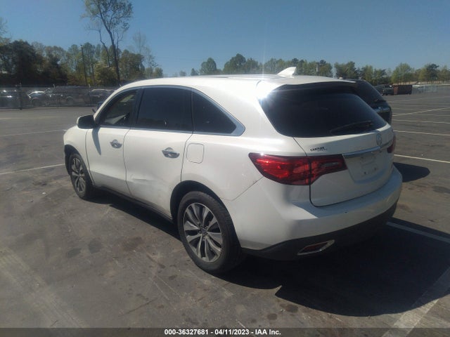 Acura Mdx Tech Pkg 2015 5FRYD4H49FB024358 Image 3