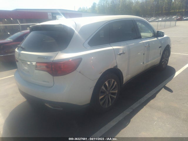 Acura Mdx Tech Pkg 2015 5FRYD4H49FB024358 Image 4