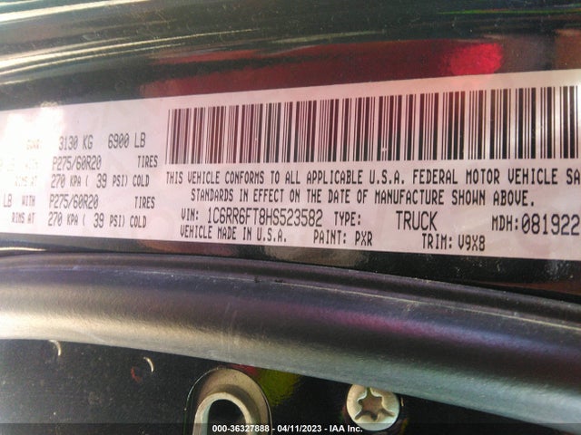 RAM 1500 Express 2017 1C6RR6FT8HS523582 Image 11