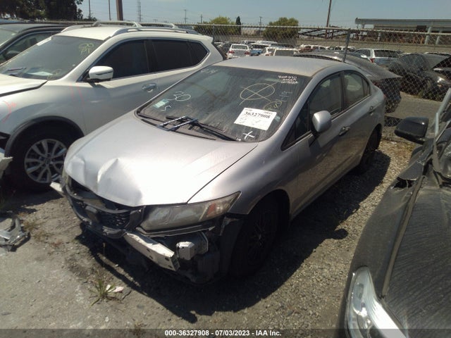 2013 HONDA CIVIC SDN LX VIN: 2HGFB2F57DH526616