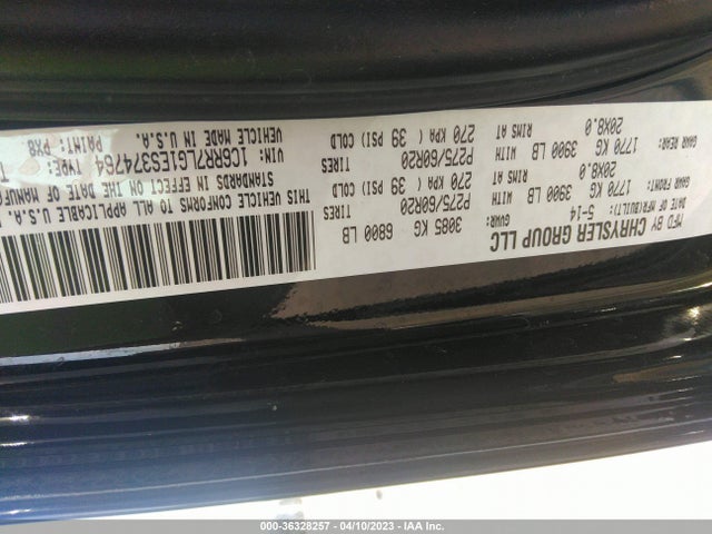 RAM 1500 Big Horn 2014 1C6RR7LG1ES374764 Image 10