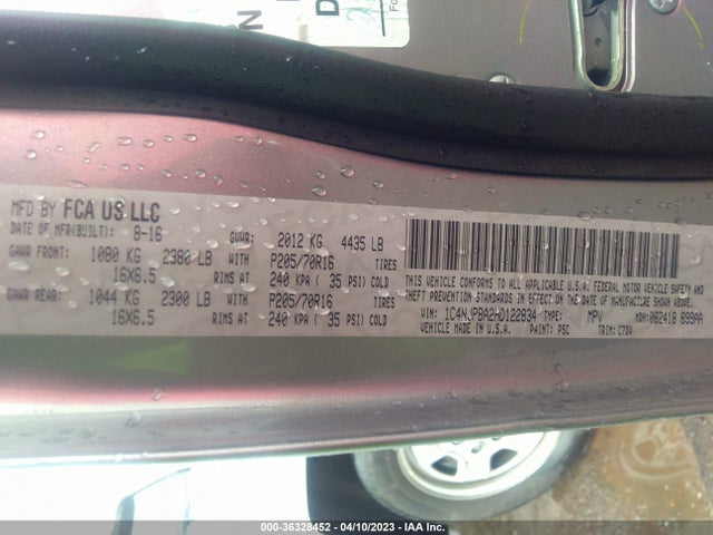 Jeep Patriot Sport 2017 1C4NJPBA2HD122834 Image 10