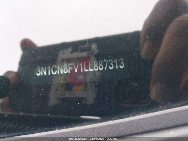3N1CN8FV1LL887313 Nissan VERSA SR