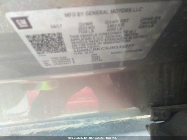 Chevrolet Tahoe Lt 2018 1GNSCBKCXJR134277 Image 9