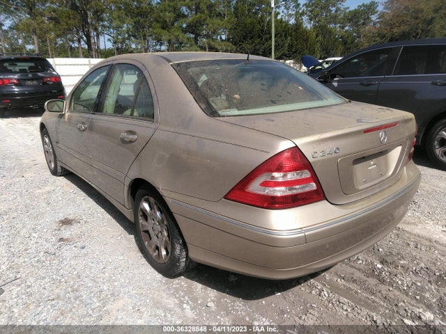 Aukcja sprzedaży 2005 Mercedes-benz C-class 2.6l, vin: WDBRF61J25F625437, numer aukcji: 36328848