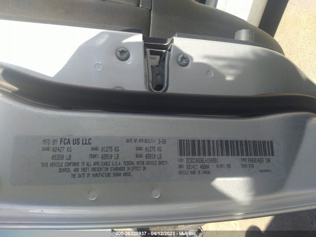 Chrysler 300 300s 2020 2C3CCAGG8LH154991 Image 10