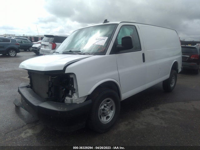 Chevrolet EXPRESS CARGO VAN 2021 1GCWGAFP8M1223354 Image 2