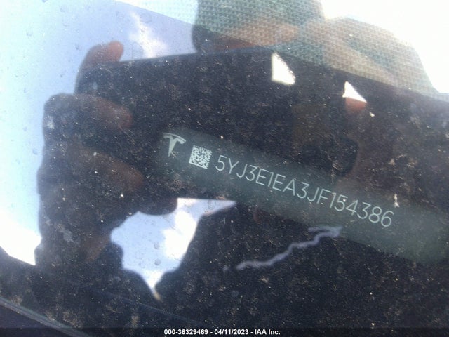 Tesla Model 3 Range Battery 2018 5YJ3E1EA3JF154386 Image 9