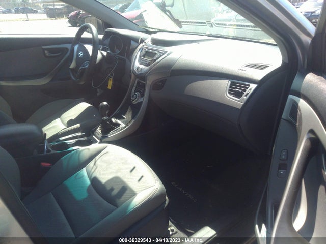 2012 HYUNDAI ELANTRA GLS VIN: 5NPDH4AE1CH078001