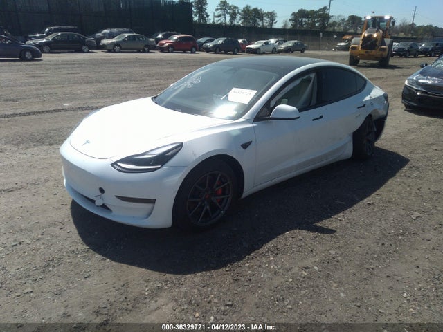Tesla Model 3 Performance 2021 5YJ3E1EC9MF054802 Image 2