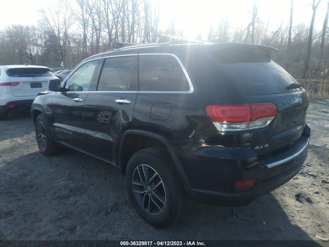 2017 JEEP GRAND CHEROKEE LIMITED VIN: 1C4RJFBG4HC849737