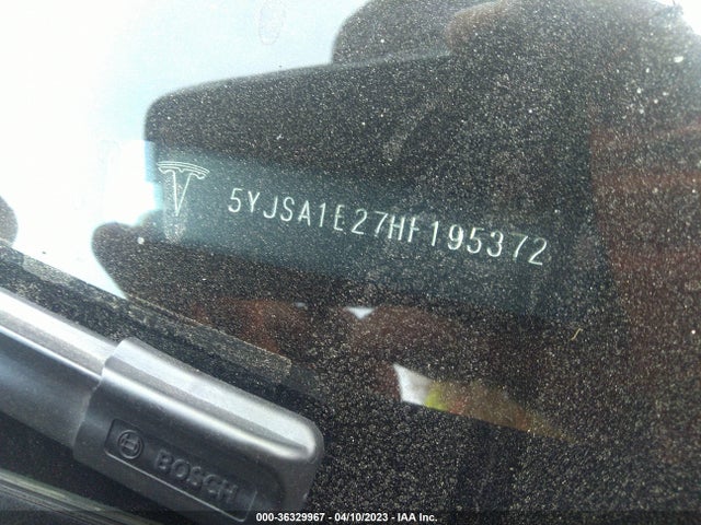 5YJSA1E27HF195372 Tesla Model S 100d/90d/75d/60d/p100d
