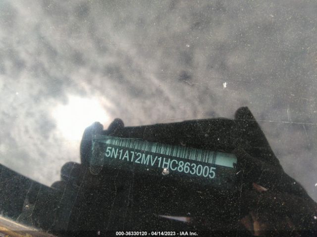 5N1AT2MV1HC863005 Nissan Rogue Sl