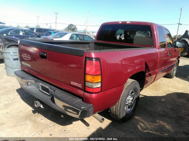 2004 GMC SIERRA 1500 SLE VIN: 2GTEC19T941208842