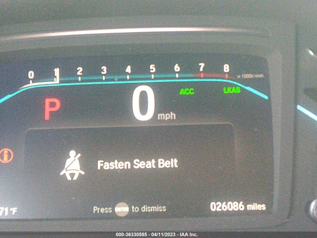 Honda Odyssey Ex-l 2020 5FNRL6H77LB054520 Image 8