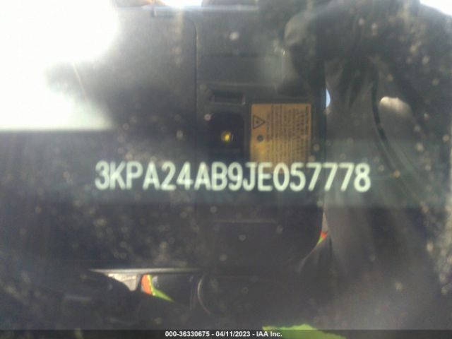 3KPA24AB9JE057778 KIA RIO S