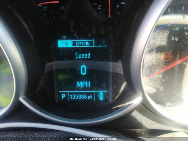 2015 CHEVROLET CRUZE LT VIN: 1G1PC5SB6F7276287