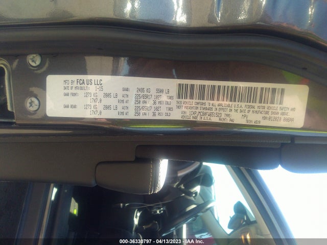 1C4PJMCB0FW651523 Jeep Cherokee Latitude