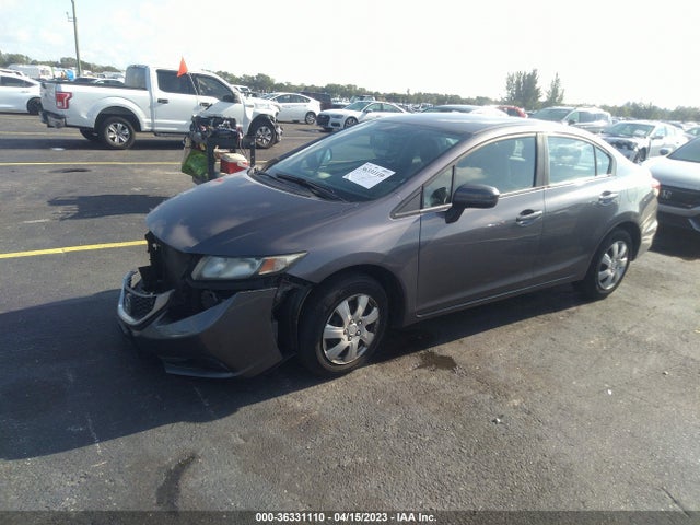 Honda Civic Sedan Lx 2014 19XFB2F56EE256595 Image 2