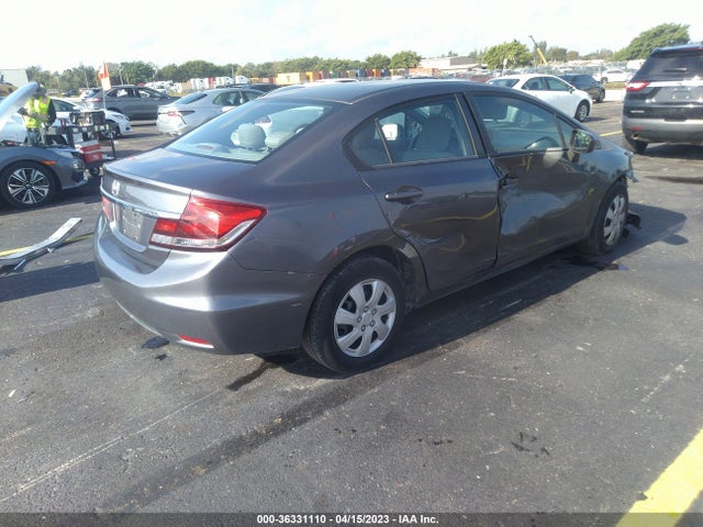 Honda Civic Sedan Lx 2014 19XFB2F56EE256595 Image 4