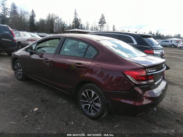 Honda Civic Sedan Ex 2014 19XFB2F86EE260253 Image 3