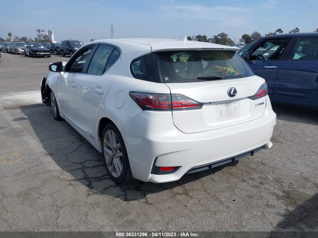JTHKD5BH5G2270593 Lexus Ct 200h Hybrid