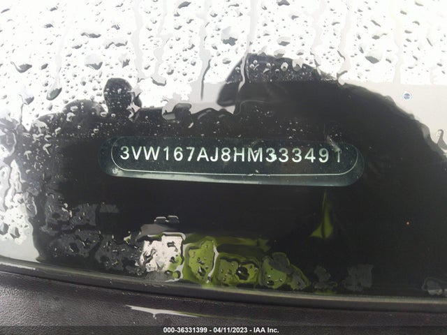 3VW167AJ8HM333491 Volkswagen Jetta 1.4t S