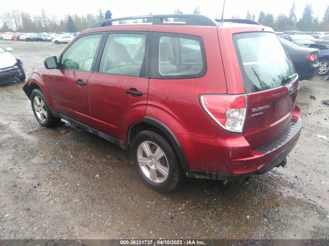 2012 SUBARU FORESTER 2.5X VIN: JF2SHABC6CH443596