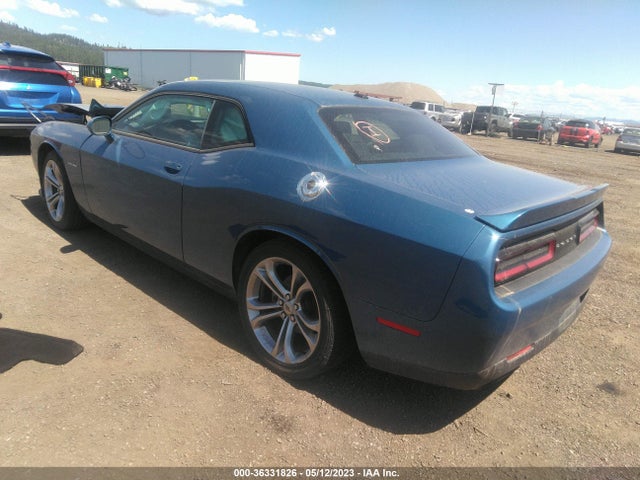2021 DODGE CHALLENGER R/T VIN: 2C3CDZBT5MH596421