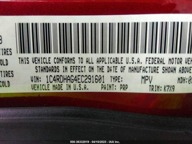 Dodge Durango Sxt 2014 1C4RDHAG4EC291601 Image 9