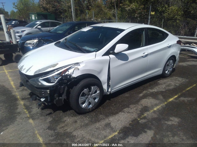 2016 HYUNDAI ELANTRA SE VIN: 5NPDH4AE0GH743945
