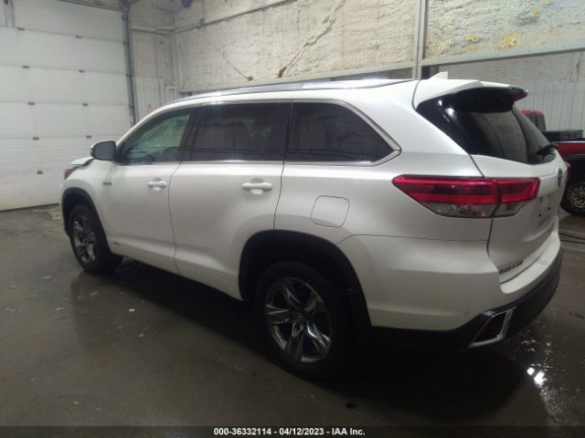 5TDDGRFH3KS053158 Toyota Highlander Hybrid Limited Platinum