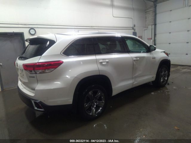 5TDDGRFH3KS053158 Toyota Highlander Hybrid Limited Platinum