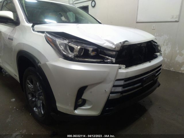 5TDDGRFH3KS053158 Toyota Highlander Hybrid Limited Platinum