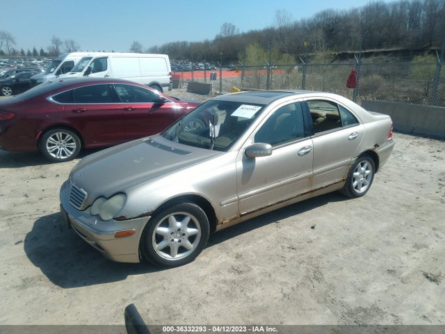 2001 MERCEDES-BENZ C CLASS VIN: WDBRF64JX1F019695