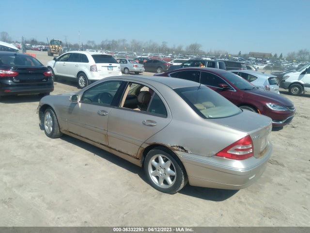 2001 MERCEDES-BENZ C CLASS VIN: WDBRF64JX1F019695