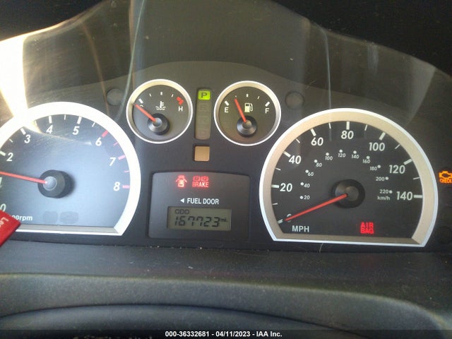 2005 HYUNDAI SANTA FE GLS/LX VIN: KM8SC13E95U989148