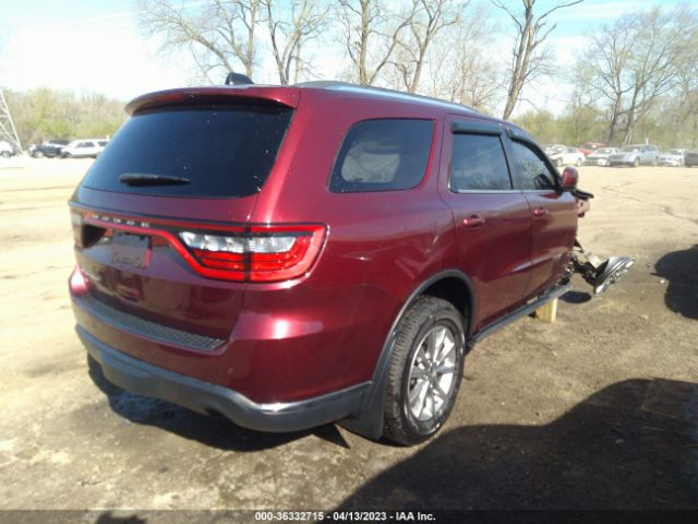 1C4RDJAG4JC486485 Dodge Durango Sxt