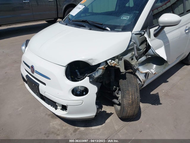 2012 FIAT 500 POP VIN: 3C3CFFAR1CT385043