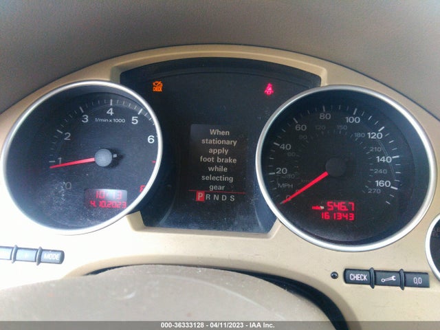2007 AUDI A4 2.0T VIN: WAUAF48H77K018656