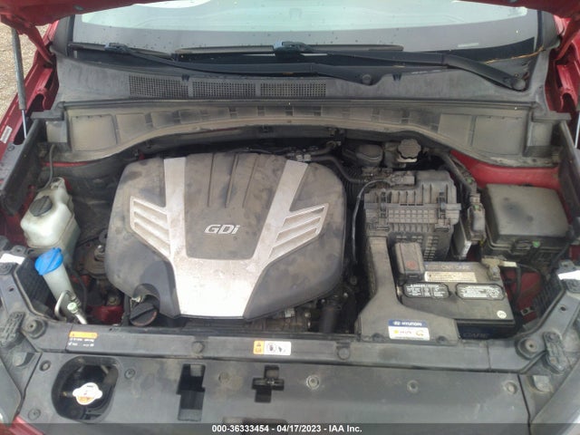 2014 HYUNDAI SANTA FE GLS VIN: KM8SNDHF5EU062516