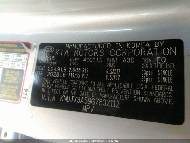 KNDJX3A59G7832112 KIA Soul !