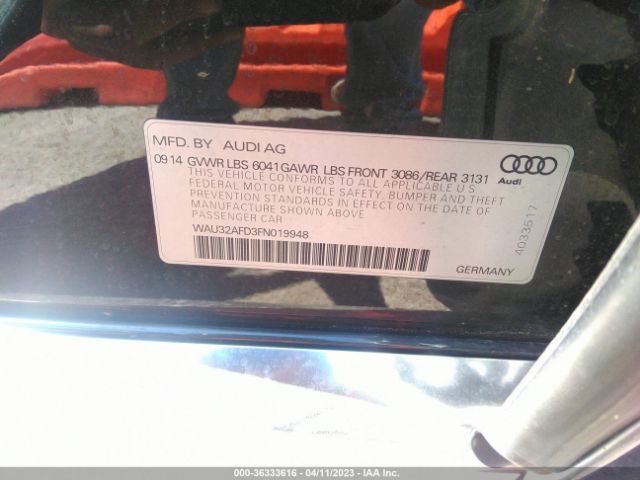 WAU32AFD3FN019948 Audi A8 L 4.0t