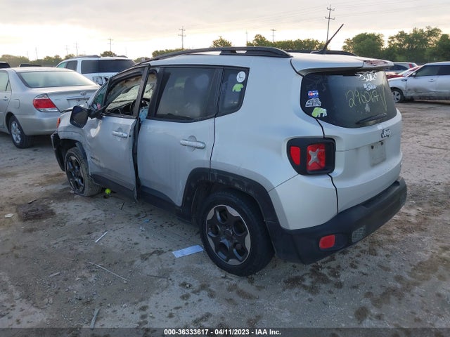 2015 JEEP RENEGADE LATITUDE VIN: ZACCJABH0FPB50180